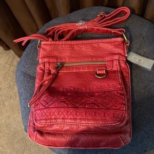 NWT Red Crossbody Purse